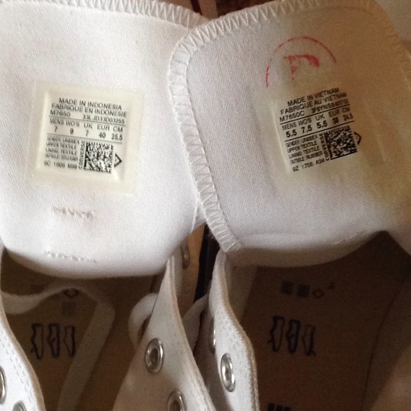 Converse AdVulc Classic White High Top Women’s - Picture 7 of 9